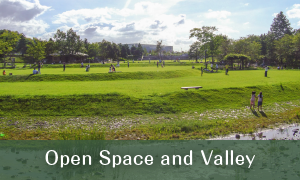 Hiroba (Open Space) and Taniai (Valley)
